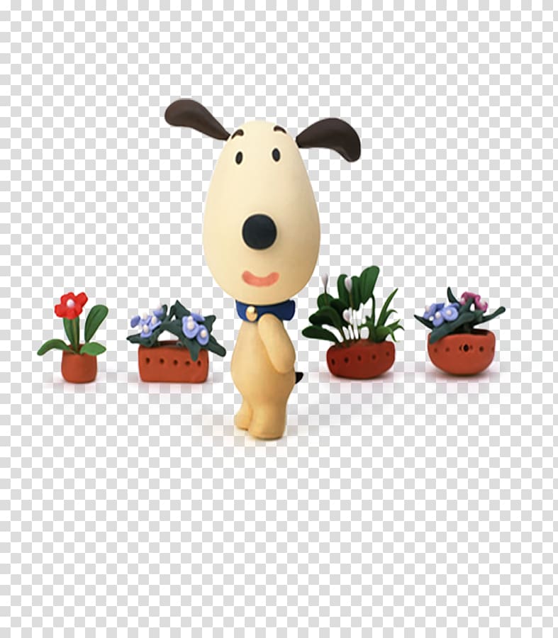 Animation Love Cuteness , cute cartoon,Potted,plant transparent background PNG clipart