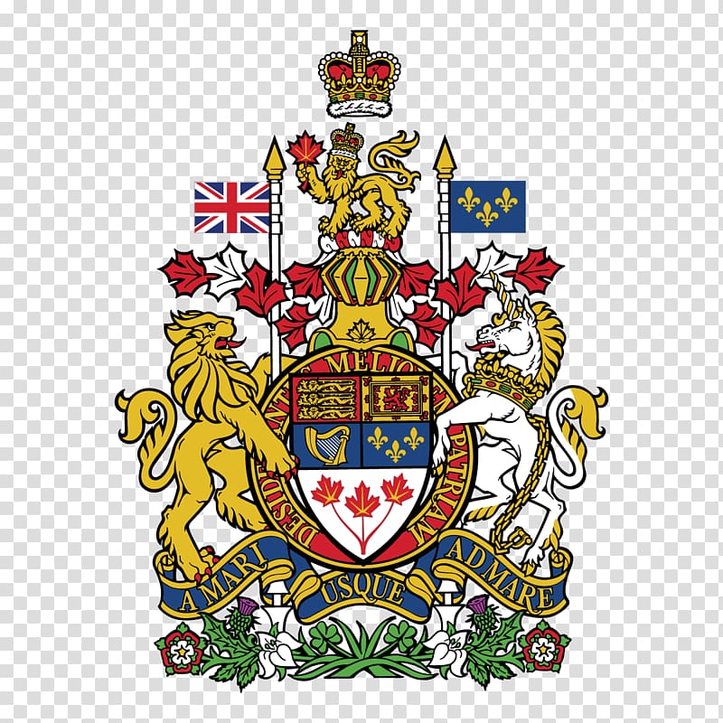 Arms of Canada Royal coat of arms of the United Kingdom History of Canada, Canada transparent background PNG clipart