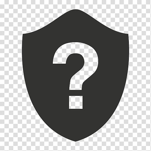 Computer Icons Question mark Information, shield mark transparent background PNG clipart