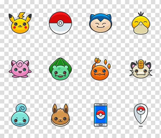 assorted-character Pokemon , Pokxe9mon GO Icon, Pokemon transparent background PNG clipart