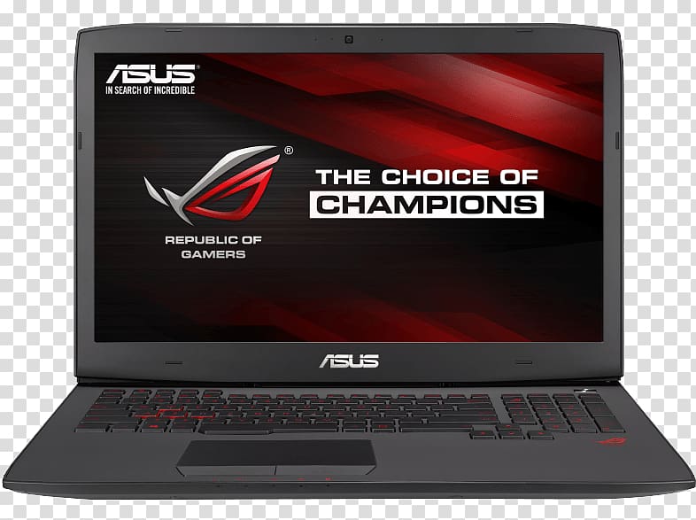Laptop Republic of Gamers Notebook-GL Series GL552 Intel Core i7 ASUS, Laptop transparent background PNG clipart