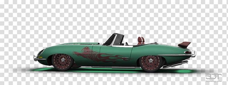 Model car Classic car Scale Models Automotive design, Jaguar E-Type transparent background PNG clipart