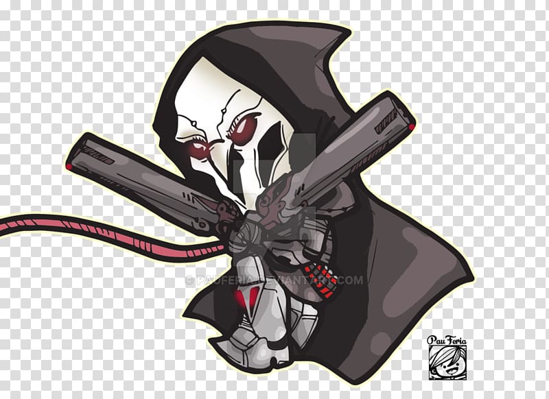 Overwatch Drawing Fan art , Reaper overwatch transparent background PNG clipart