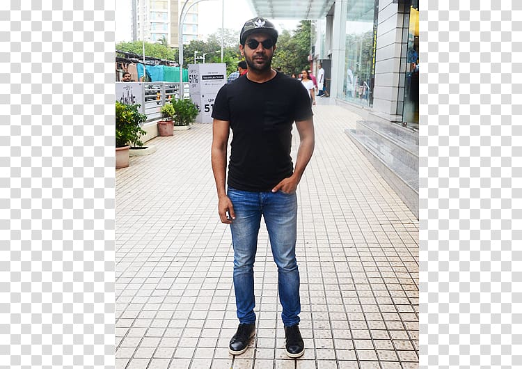 Jeans T-shirt Shoulder Tartan Outerwear, Shahid Kapoor transparent background PNG clipart