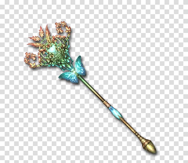 Weapon Sword Granblue Fantasy Magic Walking stick, drill weapon staff transparent background PNG clipart