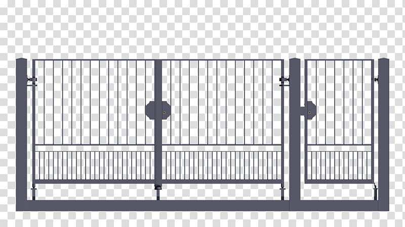 Gate Wrought iron Stainless steel Door, gate transparent background PNG clipart