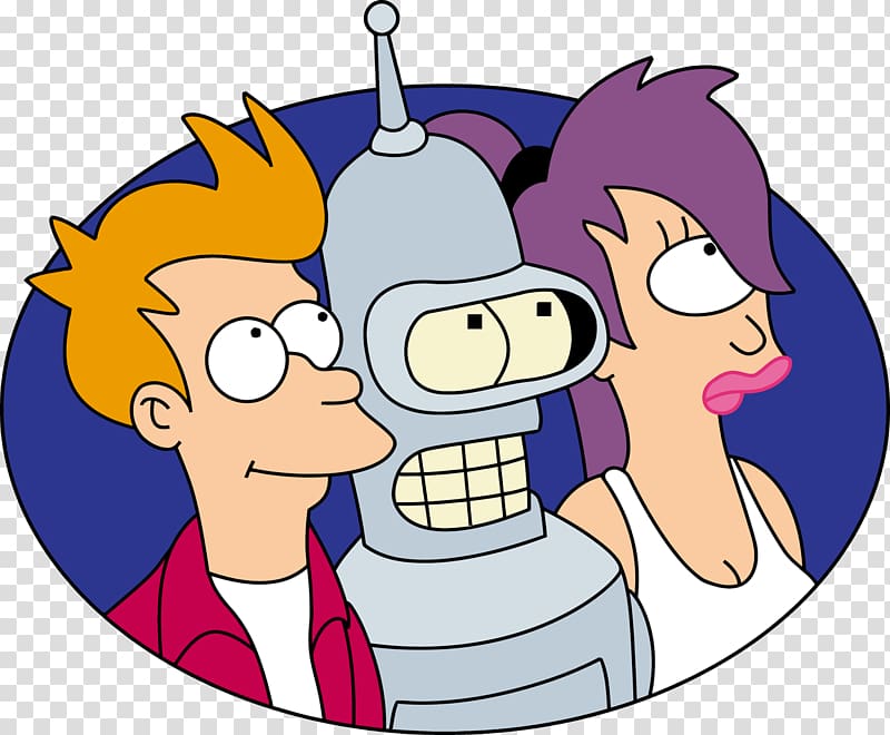 Philip J. Fry Leela Bender Planet Express Ship Professor Farnsworth, bender transparent background PNG clipart