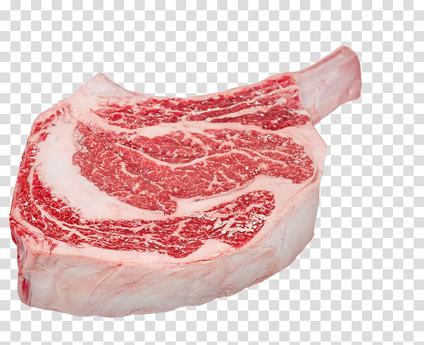 Kobe beef Matsusaka beef Rib eye steak, meat transparent background PNG clipart