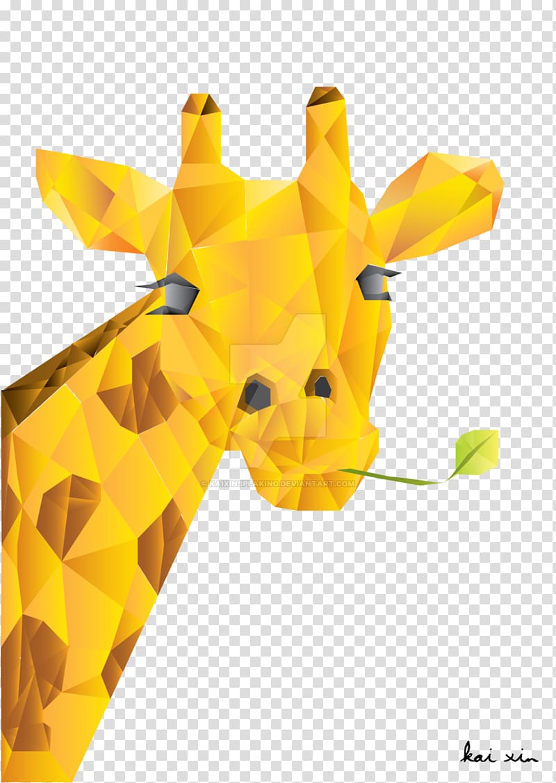 Cubism Artist Painting , giraffe transparent background PNG clipart