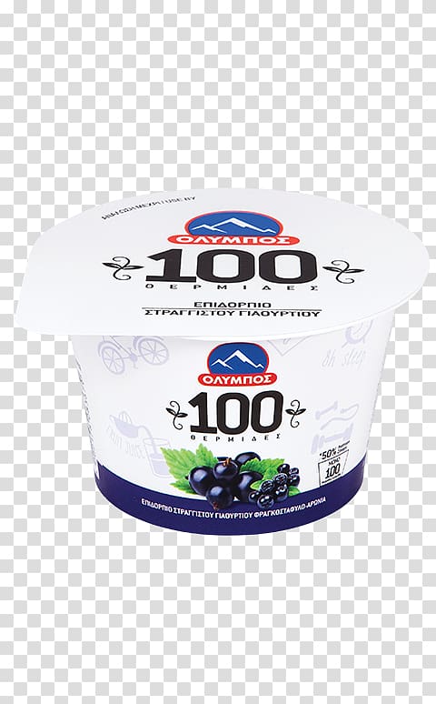 Dairy Products Yoghurt Mount Olympus Greek yogurt Calorie, modified title transparent background PNG clipart