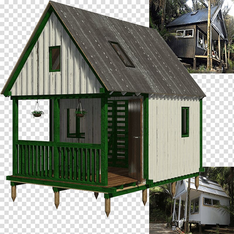 Tiny house movement Roof Building Log cabin, house transparent background PNG clipart