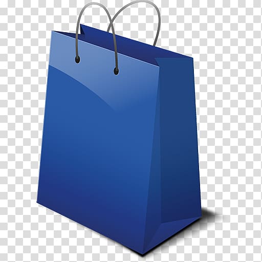 blue shopping bag illustration, Shopping bag Icon, Shopping bag transparent background PNG clipart