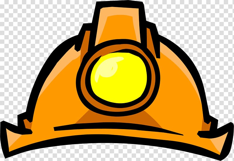 Club Penguin Hard Hats , mines transparent background PNG clipart