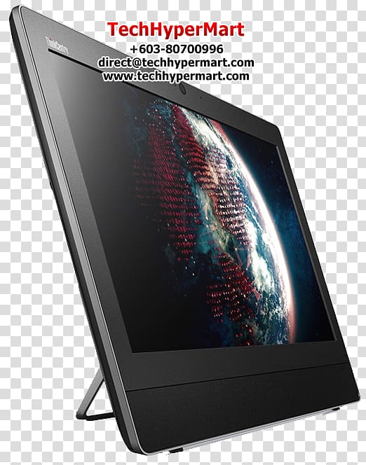 Lenovo ThinkCentre Edge 63z All-in-one Desktop Computers, Computer transparent background PNG clipart