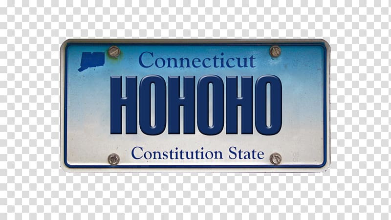 Vehicle License Plates Connecticut California Department of Motor Vehicles Vanity plate, denied stamp transparent background PNG clipart