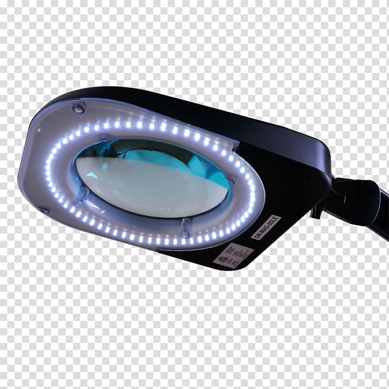 Light-emitting diode Lamp Magnifying glass Electrostatic discharge, you may also like transparent background PNG clipart