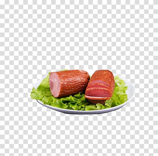 Mettwurst Ham Prosciutto Barbecue grill Roast beef, Meat ham sausage meat transparent background PNG clipart