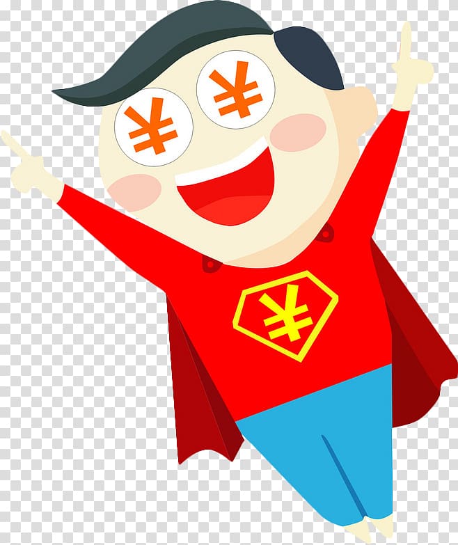 Clark Kent , Cartoon characters RMB Superman transparent background PNG clipart