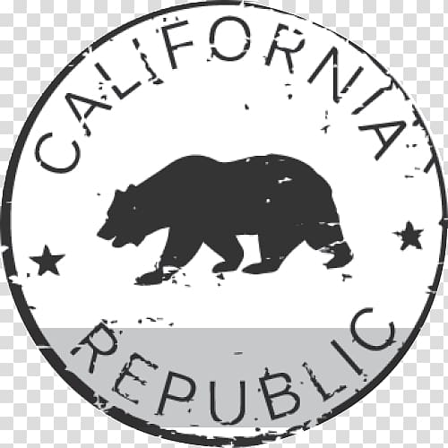 California Republic Bear Flag of California graphics, bear transparent background PNG clipart