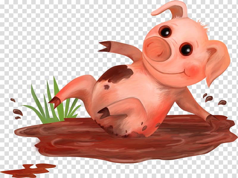 Domestic pig Suidae , pig transparent background PNG clipart