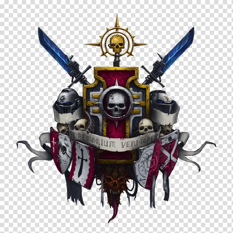 Warhammer 40,000 Coat of arms Knight Cavalieri Grigi Daemonhunters, Knight transparent background PNG clipart