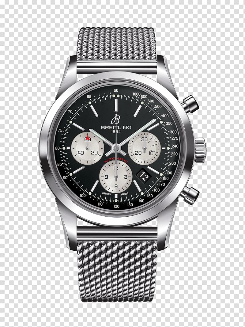 Breitling Transocean Chronograph Breitling SA Automatic watch, I Pad transparent background PNG clipart
