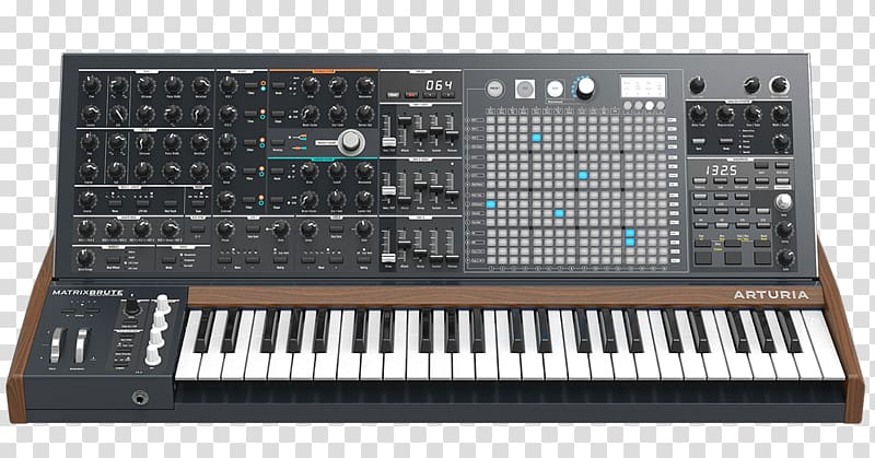 Arturia MiniBrute NAMM Show Steiner-Parker Synthacon Sound Synthesizers, others transparent background PNG clipart