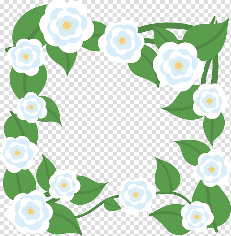 Japanese camellia Euclidean Adobe Illustrator, Beautiful white camellia transparent background PNG clipart