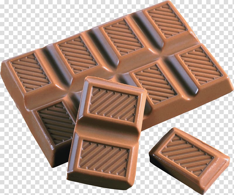 chocolate bar , Chunks Tablet Chocolate transparent background PNG clipart