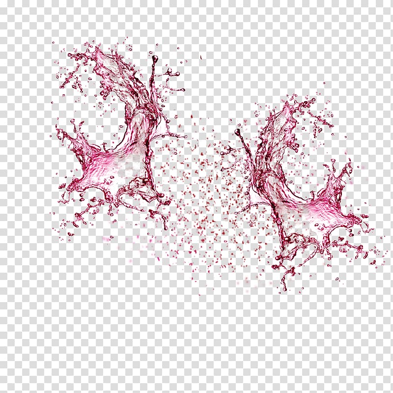 splash of liquid , Red Wine Sparkling wine Rosxe9, Red wine splashing out transparent background PNG clipart