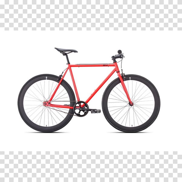 Fix Fixie Fixed-gear bicycle Single-speed bicycle 6KU Fixie, Bicycle transparent background PNG clipart
