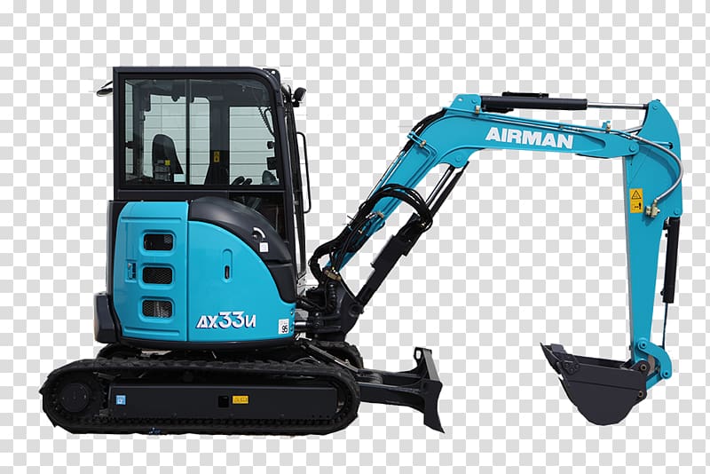 Airman Heavy Machinery Beck Maskin AS Excavator, Lumberjack Axe Blade transparent background PNG clipart