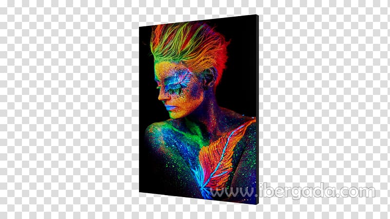 Light Body painting Ultraviolet, light transparent background PNG clipart