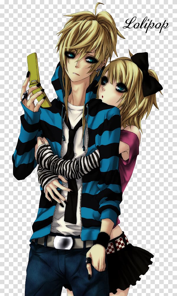 Anime Emo Couple