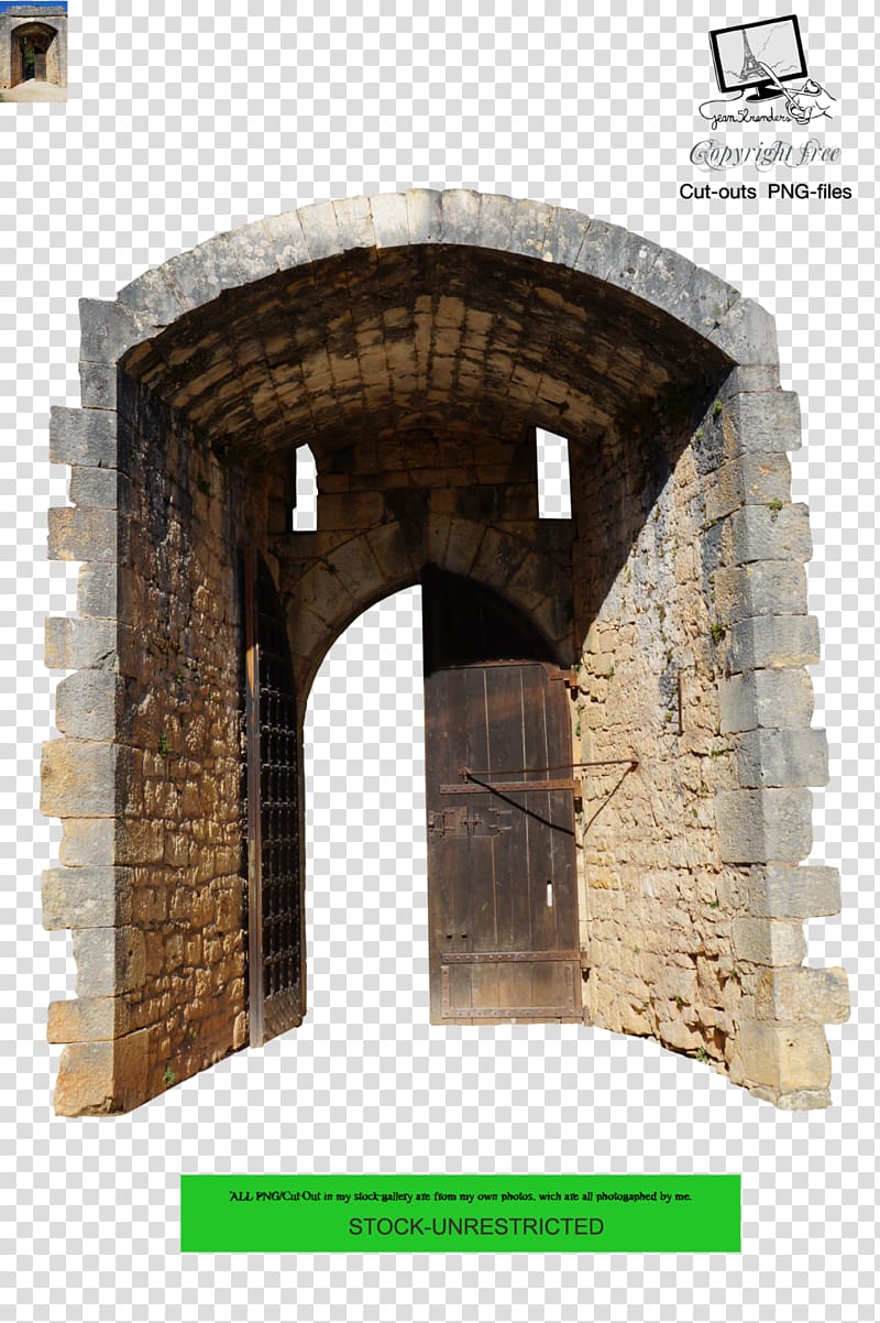 Fortified gateway Arch, gate transparent background PNG clipart