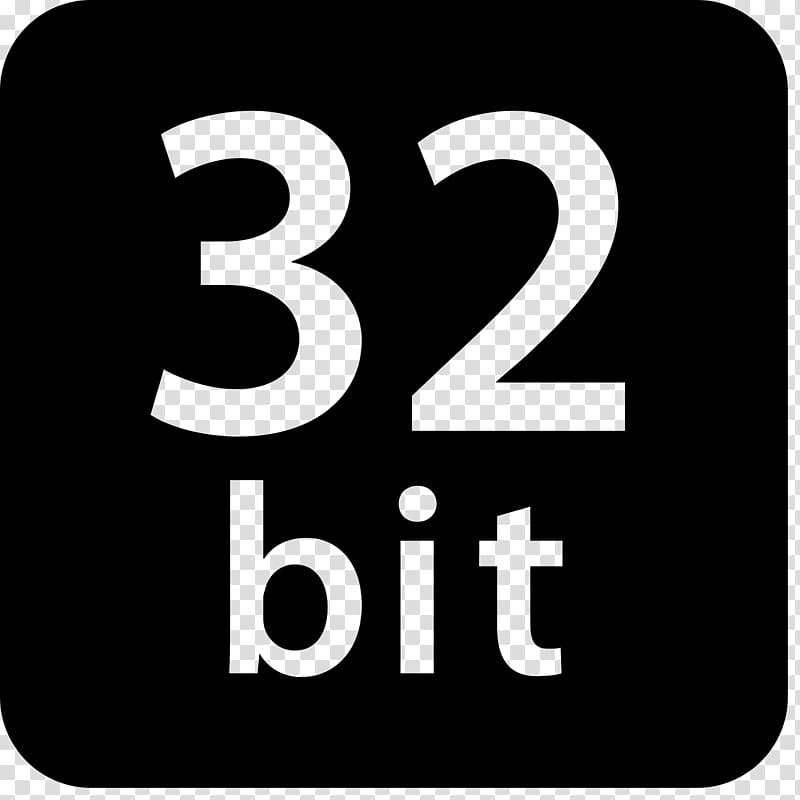 64-bit computing 32-bit Computer Icons, bites transparent background PNG clipart