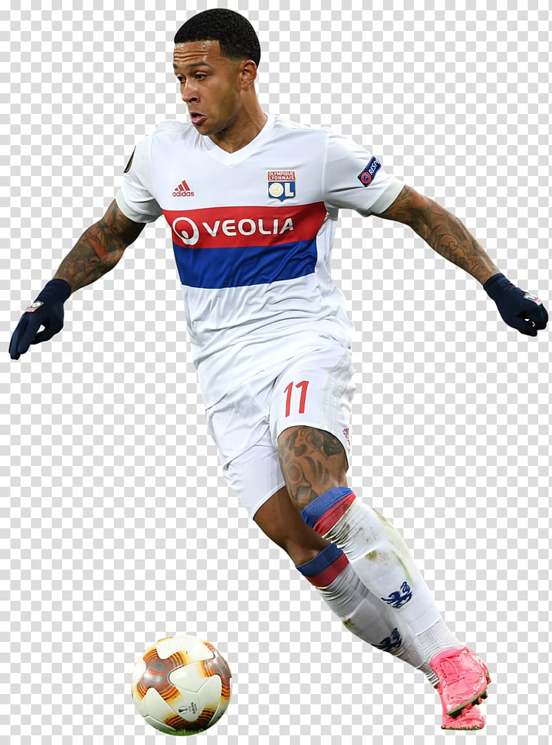 Soccer player Memphis Depay Team sport Football player, football transparent background PNG clipart