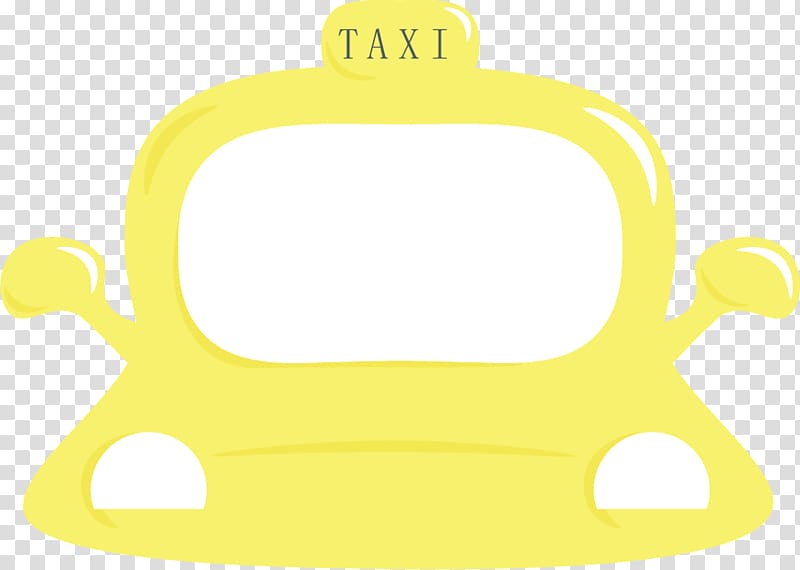 Taxi transparent background PNG clipart