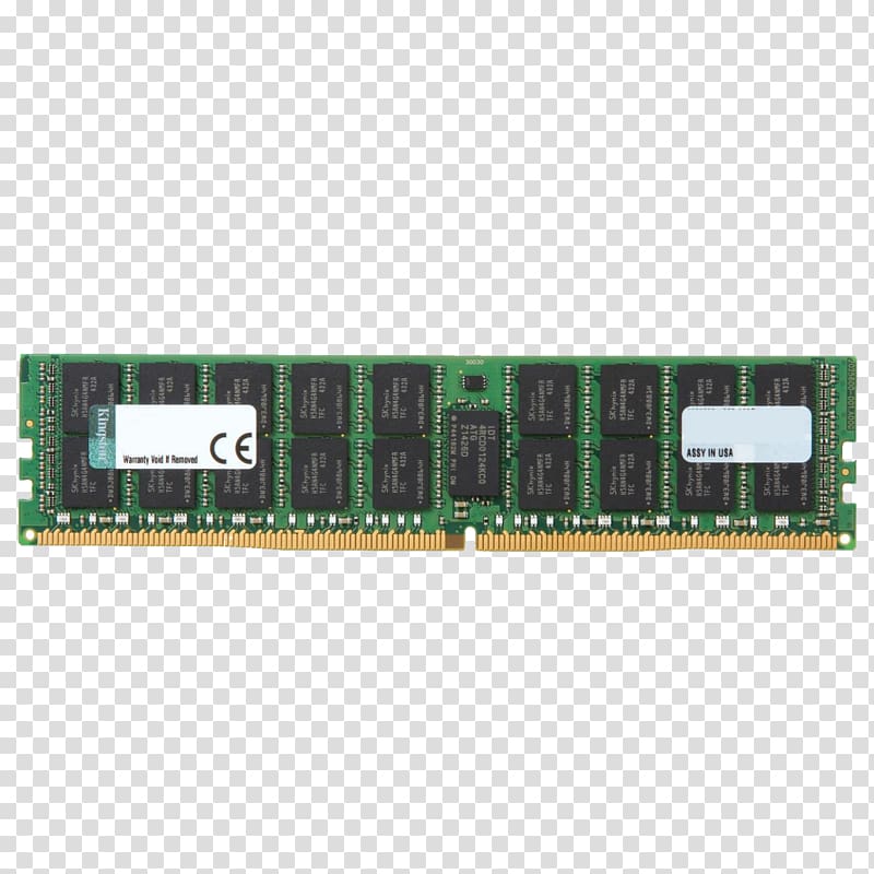 DDR4 SDRAM ECC memory DIMM Computer Servers, ram transparent background PNG clipart