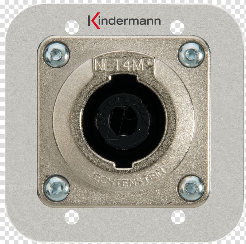 Speakon connector Audio signal Kindermann Gmbh Multimedia Multi insert/cover for datacom connect. 7464000527, computer transparent background PNG clipart