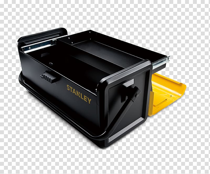 Stanley Hand Tools Tool Boxes Drawer Stanley Black & Decker, metal title box transparent background PNG clipart