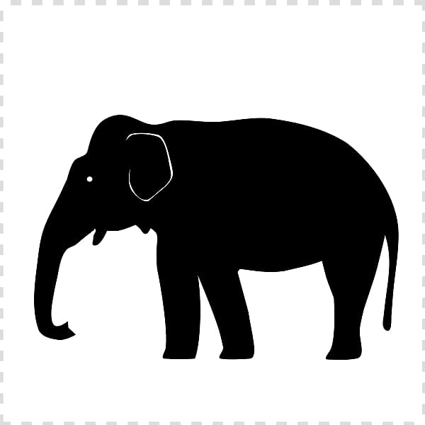 Asian elephant African elephant , Icon Elephant Svg transparent background PNG clipart