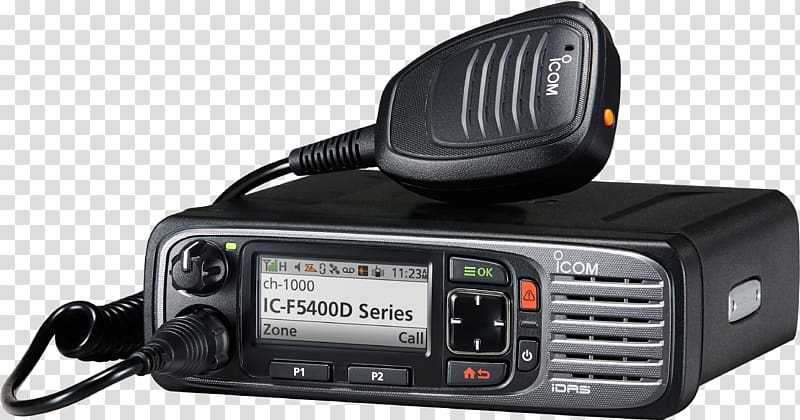 Icom Incorporated Two-way radio Land mobile radio system Transceiver, radio transparent background PNG clipart