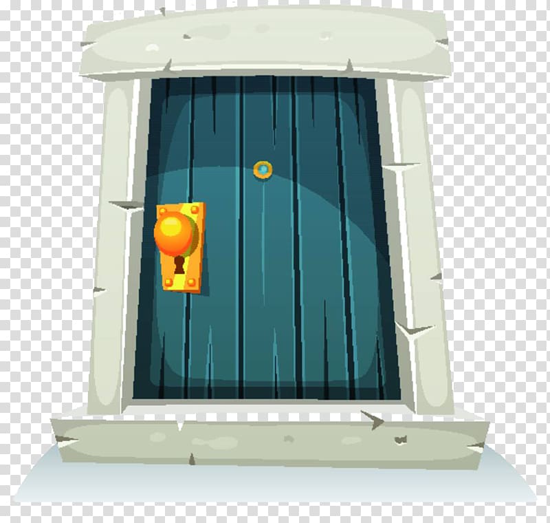 Window Door handle Drawing Illustration, Closed door transparent background PNG clipart