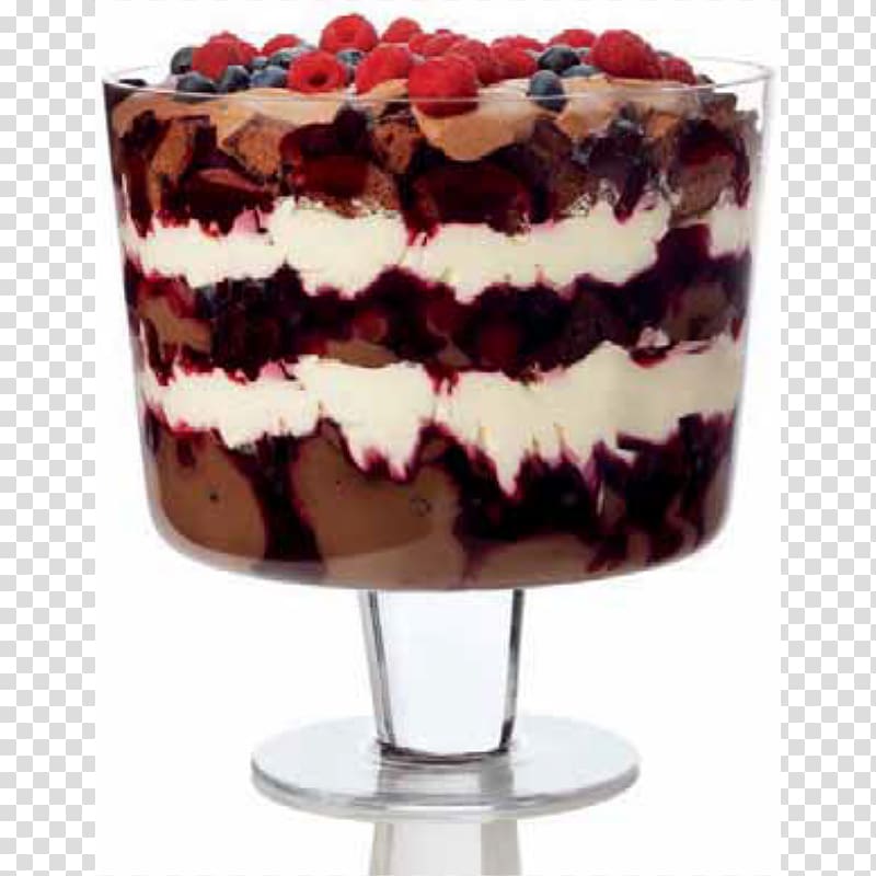 Sundae Trifle Parfait Bowl Knickerbocker glory, chocolate transparent background PNG clipart