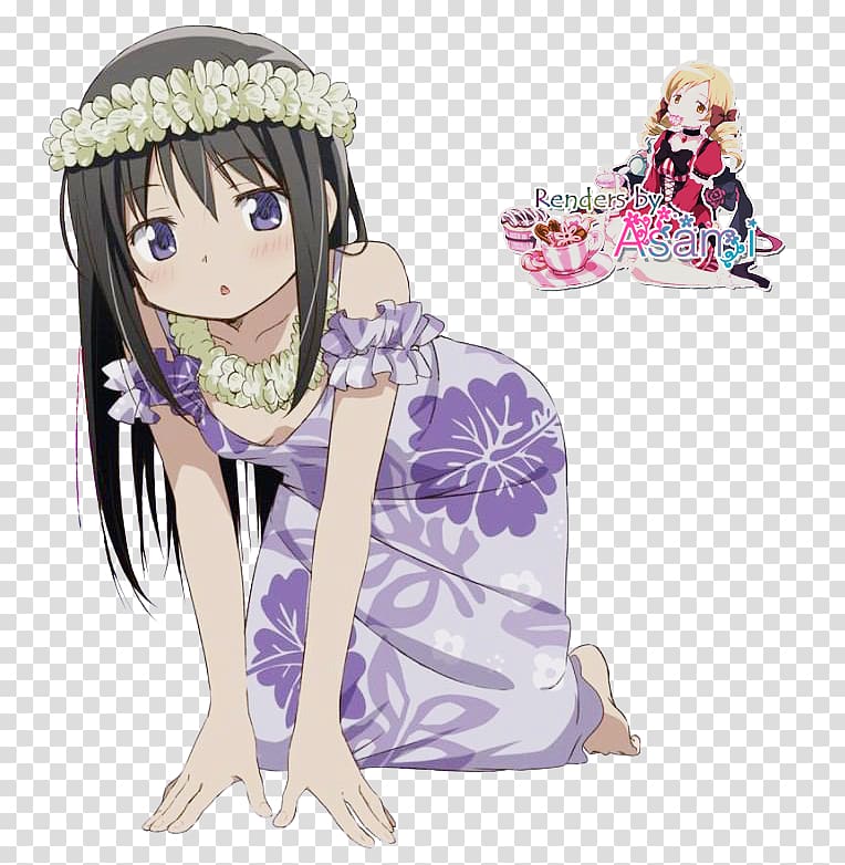 Homura Akemi Comiket Mami Tomoe Madoka Kaname Anime, Anime transparent background PNG clipart