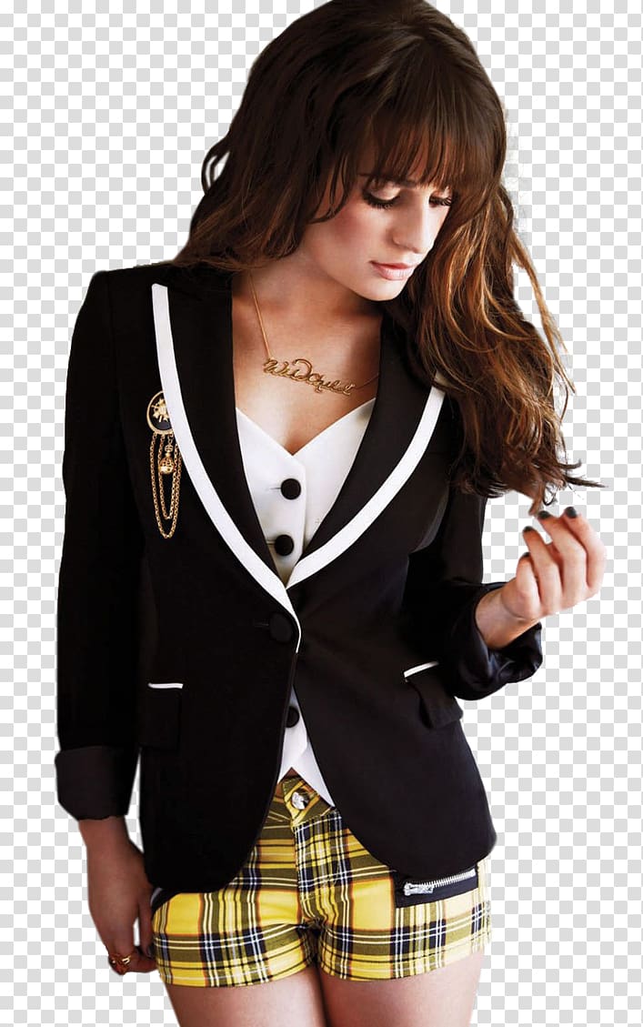 Lea Michele Glee Rachel Berry Blaine Anderson Nylon, others transparent background PNG clipart