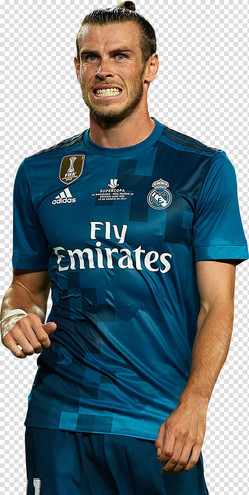 Gareth Bale Jersey Real Madrid C.F. 2017–18 UEFA Champions League La Liga, football transparent background PNG clipart