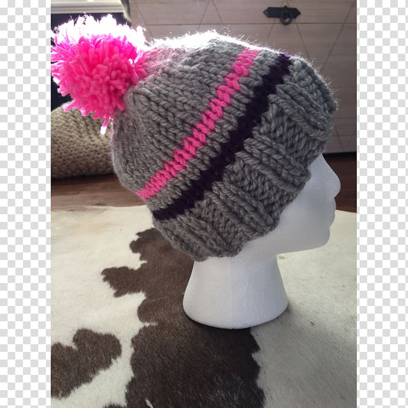 Knit cap Wool Bonnet Pom-pom ing, beanie transparent background PNG clipart