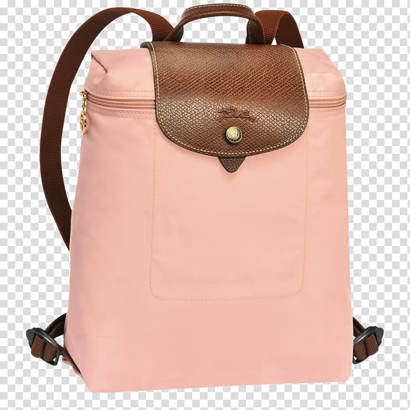 Backpack Handbag Longchamp Zipper, backpack transparent background PNG clipart